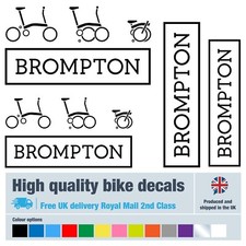 Brompton etichette