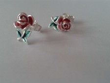 Stile Liberty Orecchini Rosa