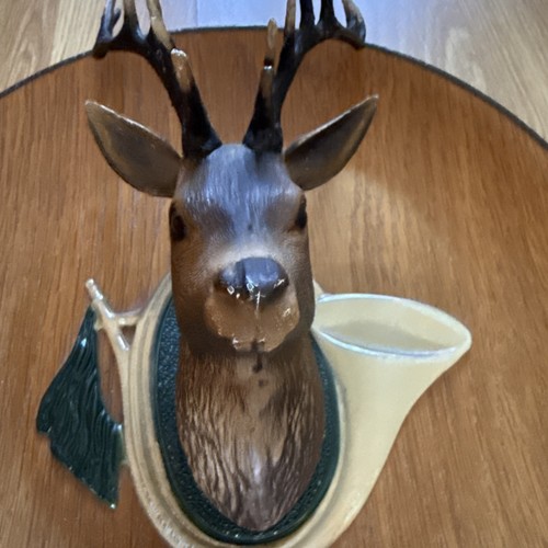 Vintage stag deer head - vintage,