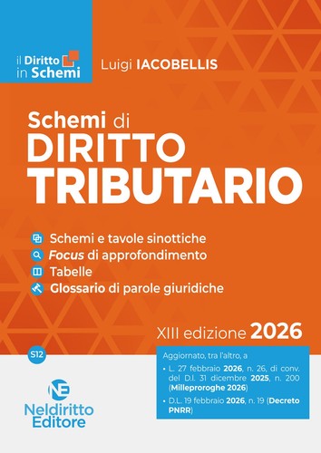 Schemi diritto tributario - schemi,