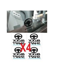 Set 4 DECAL ADESIVI ADESIVO