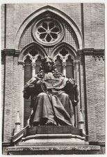 CREVALCORE - BOLOGNA - MONUMENTO A MARCELLO MALPIGHI - VIAGG. 1964 -15094-