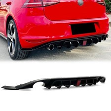 Gloss Black Rear Bumper
