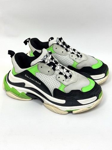 Balenciaga triple verde - balenciaga, nero