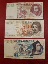 lotto banconote italiane lire