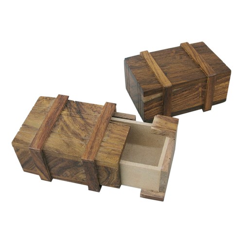 Scatola segreta legno - scatola, x