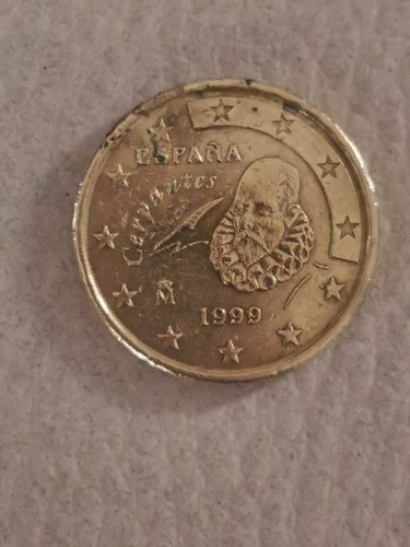 Moneta centesimi spagna - moneta, 10
