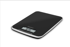 Bilancia da Cucina Digitale Elettronica Vetro Orologio Volume Liquidi 10 Kg Max