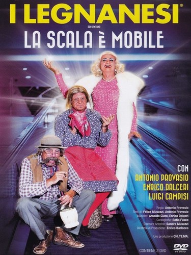 Dvd legnanesi la scala - dvd,