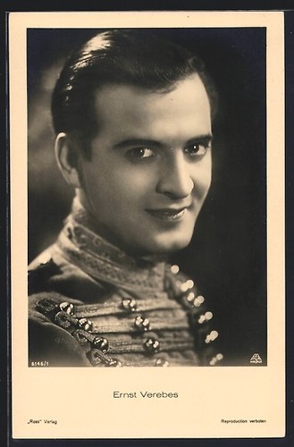 Cartolina attore ernst - cartolina,