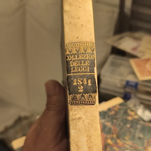 Libro antico 1841 - 1841, collezione