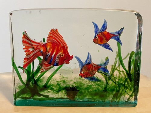 Blocco acquario vintage - , in