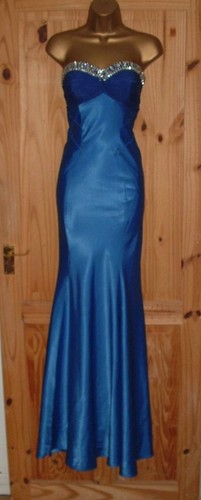 Jane norman blue - jane, satin