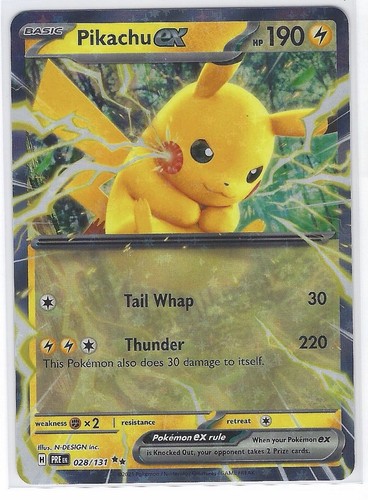 Carte pokemon tcg pikachu - carte,