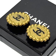 CHANEL 94A Orecchini Rotondi