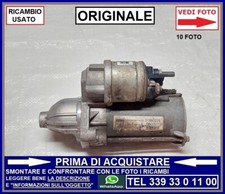 MOTORINO AVVIAMENTO ORIGINALE FIAT GRANDE PUNTO EVO QUBO FIORINO 1.3 MULTIJET