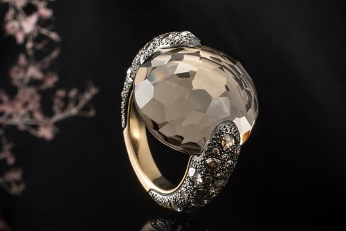 Anello pomellato catene tango - anello,