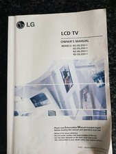 LG LCD TV Manuale del proprietario RZ-23LZ25*** RZ-23LZ55*** RZ-26LZ55*** RZ-32LZ55***