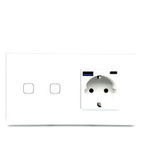 - Pannello Interruttore Doppio