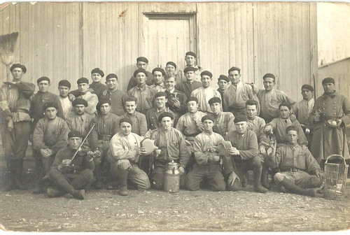 Militari ww1 foto ricordo - ww1,