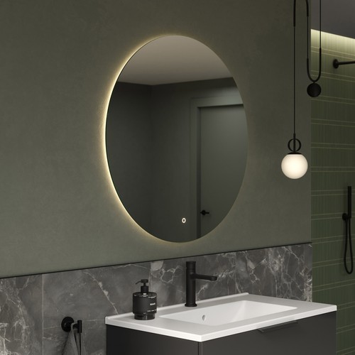 Specchio luminoso ambra led - ambra,