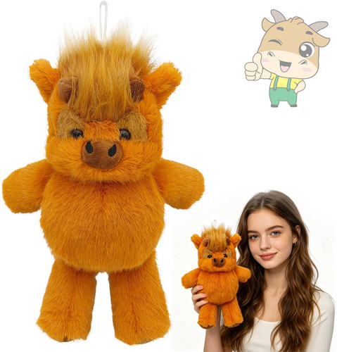 Peluche mucca che - mucca, 35
