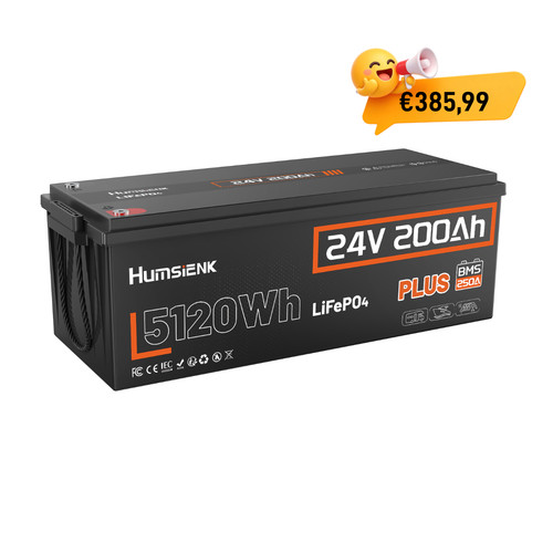 Batteria litio 24v 200ah - litio,