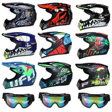 Casque moto cross - et, bmx
