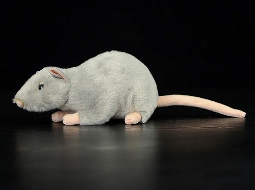 Peluche topo ratto grigio - , 6,5"