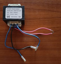 Trasformatore lamellare di potenza: Secondario 12+12V 80VA Primario 230V 50/60Hz