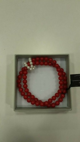 Bracciale elastico perle - elastico,