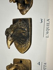 Miniatura In bronzo firmata  e Numerata Giangiuseppe Barmasse. L’AQUILA