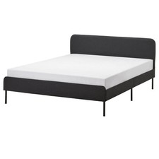 Letto Matrimoniale Grigio
