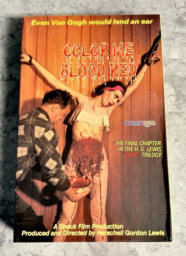 Color blood red vhs - color,
