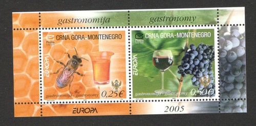 Blocco montenegro mnh - blocco, -europa