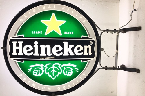 Insegna birra heineken - insegna,