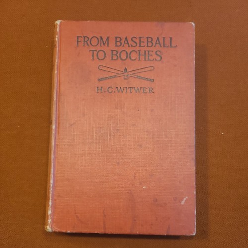 Witwer from baseball - c.,