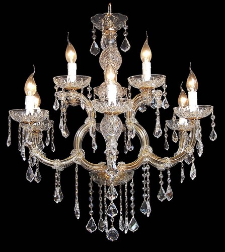 Lampadario cristallo classico - lampadario,