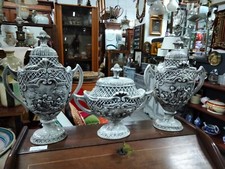 trittico ceramica capodimonte