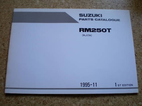 Catalogo ricambi suzuki - catalogo, 250