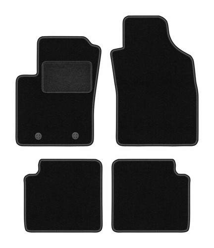 Tappetini velluto nero fiat - tappetini,