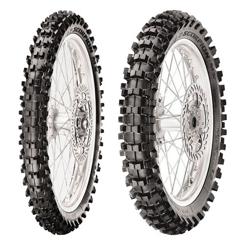 Coppia gomme pirelli 100 - gomme, 70/100-19