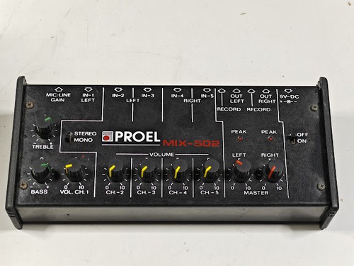 Proel mix 502 - proel, mix-502