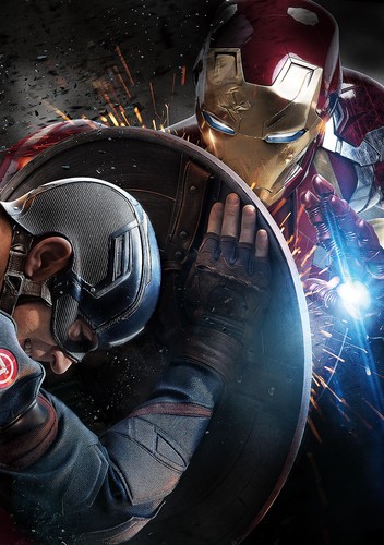 Capitan america civil war - america,