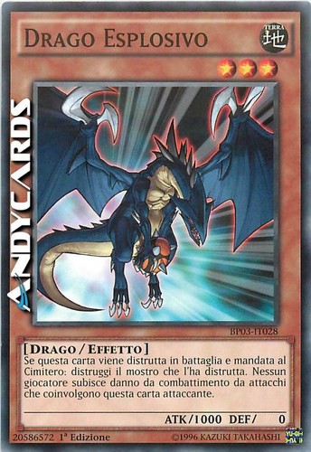 Drago esplosivo exploder - esplosivo, •