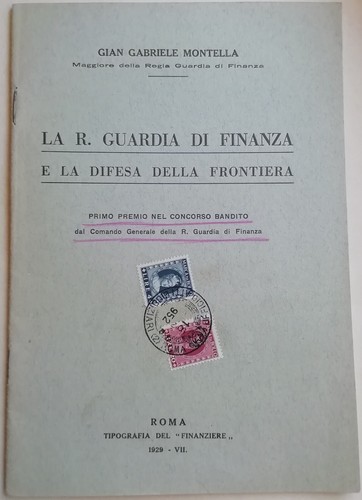 Opuscolo regia guardia - opuscolo, di