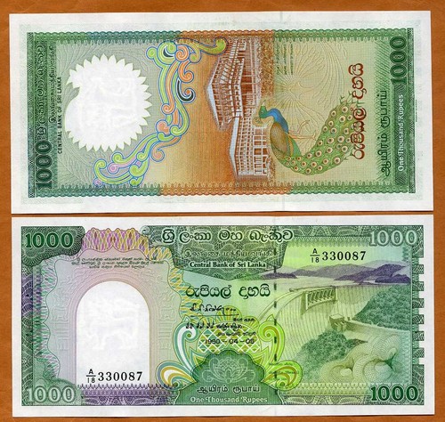 Sri lanka ceylon - sri, 1000