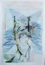 Ennio calabria litografia - calabria,