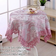 Tovaglia quadrata bordo pizzo