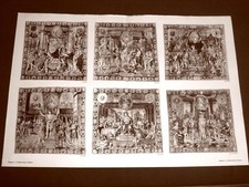 Museo d'arte antica del Castello Sforzesco nel 1934 Arazzi Trivulzio Bramantino